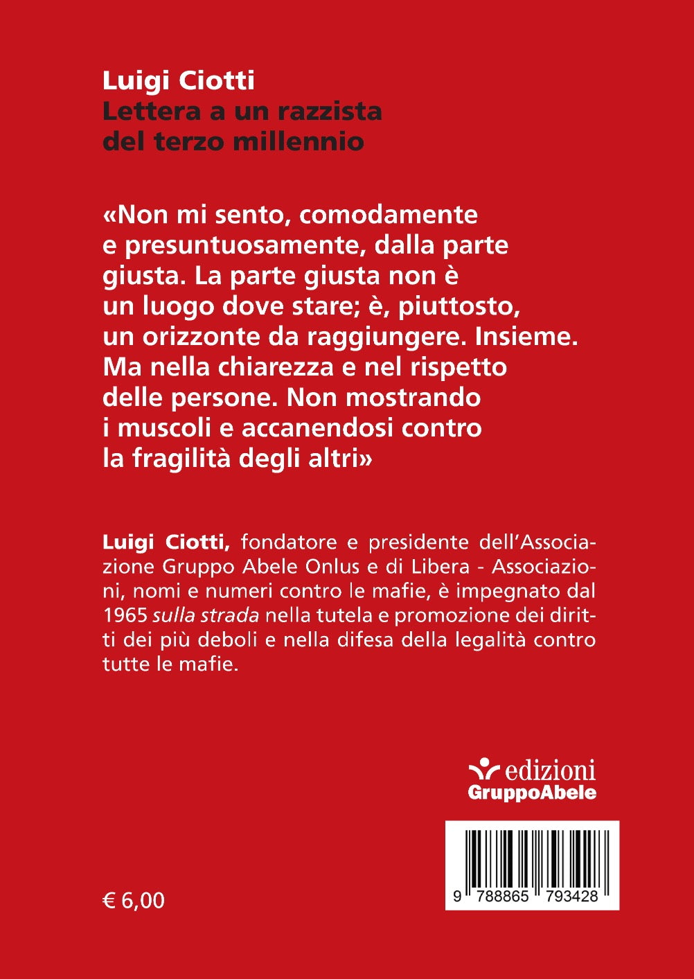Lettera a un razzista del terzo millennio