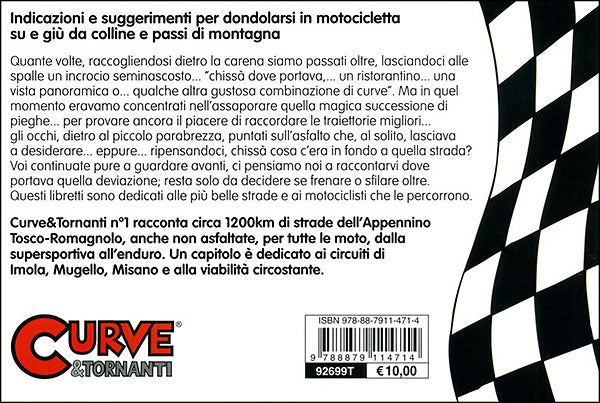 Curve e tornanti - N. 1. Appennino Tosco-Romagnolo