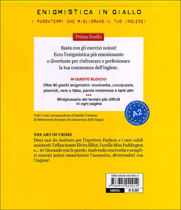 Enigmistica in giallo. I passatempi che migliorano il tuo inglese! - Primo livello