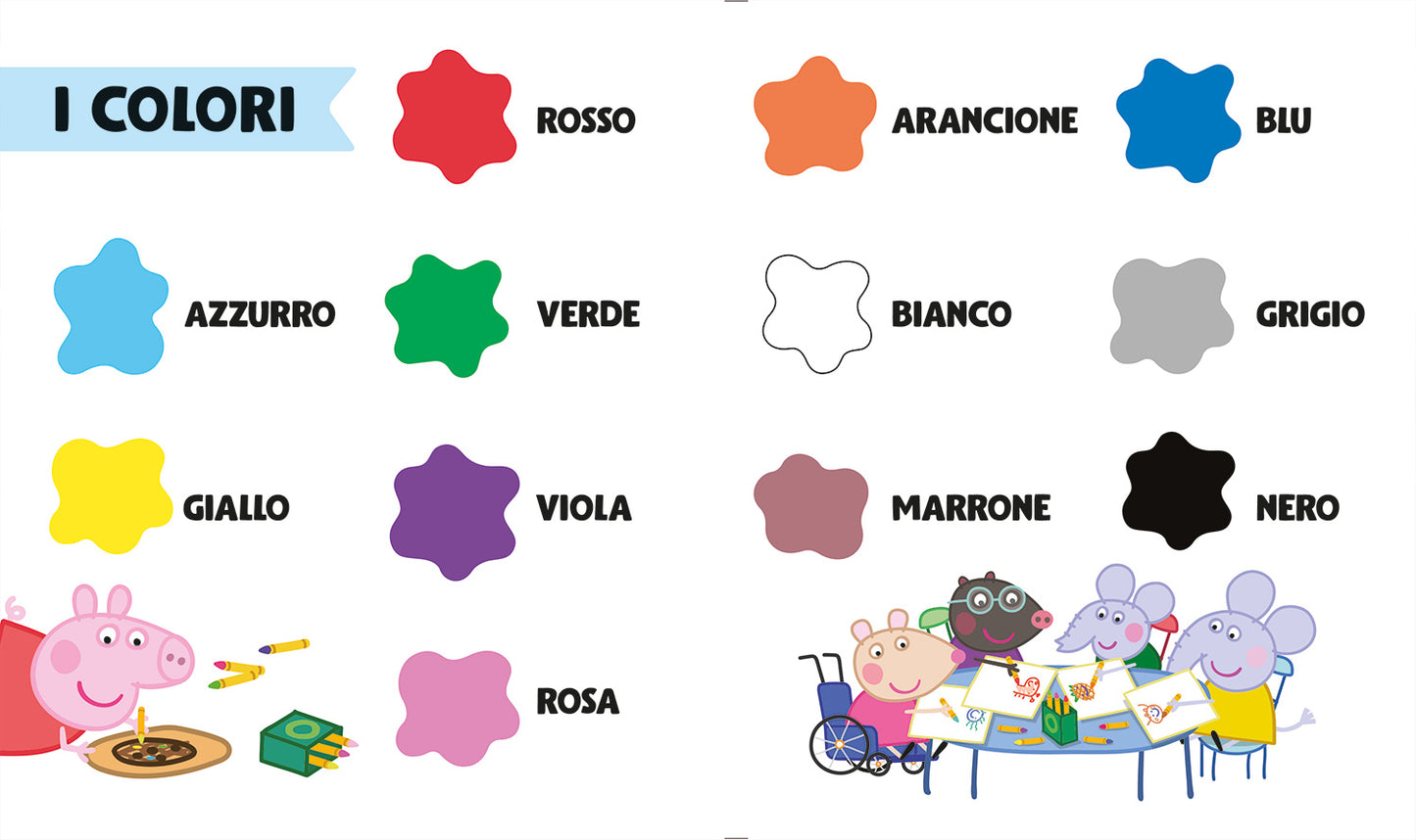 Peppa. Forme e colori. Impara con peppa