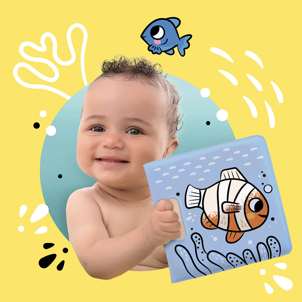 Acquacadabra - Pesce. Immergi il libro nell'acqua e i colori appariranno come per magia!