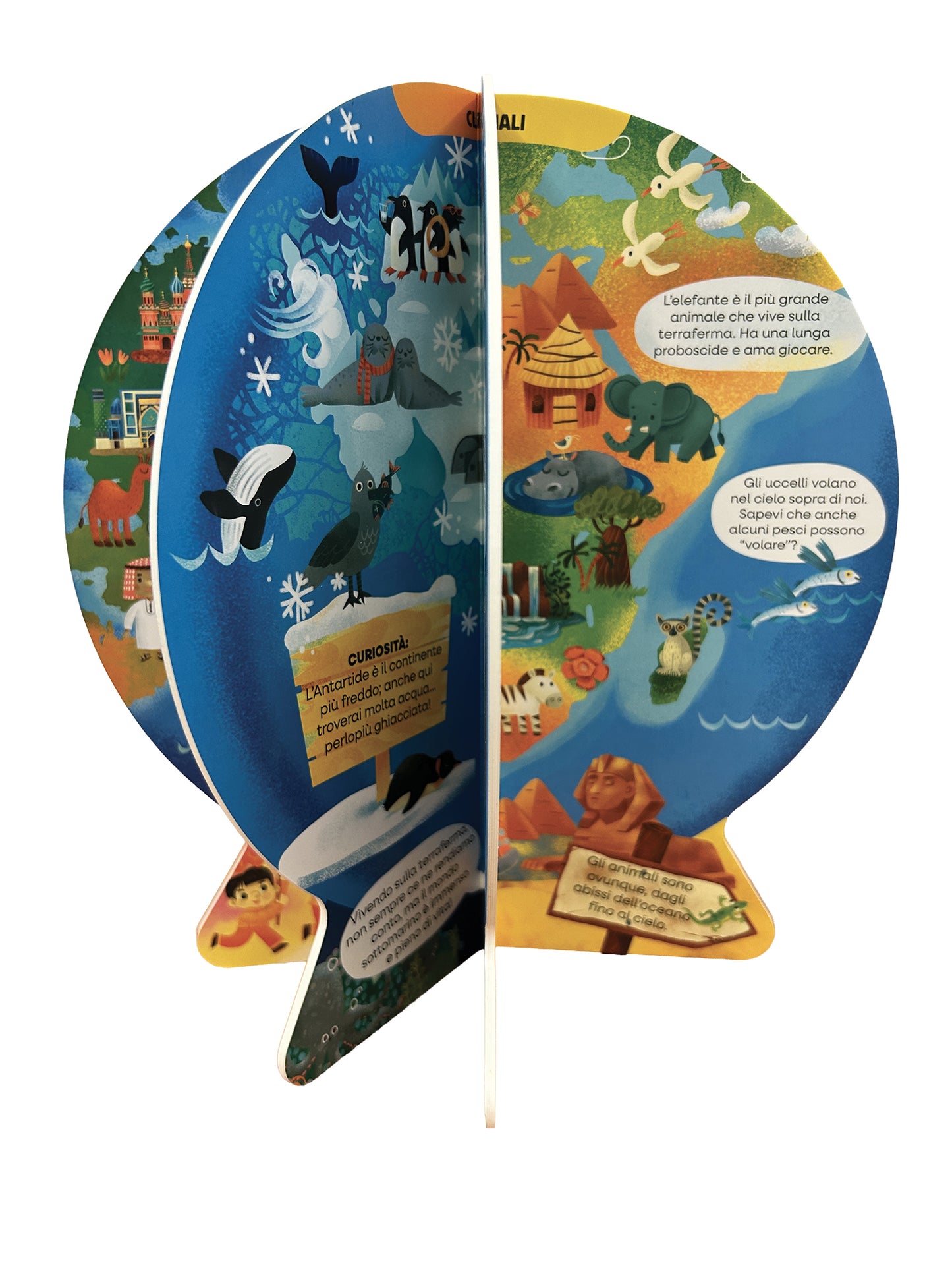 Il Mondo. Il mio primo libro mappamondo
