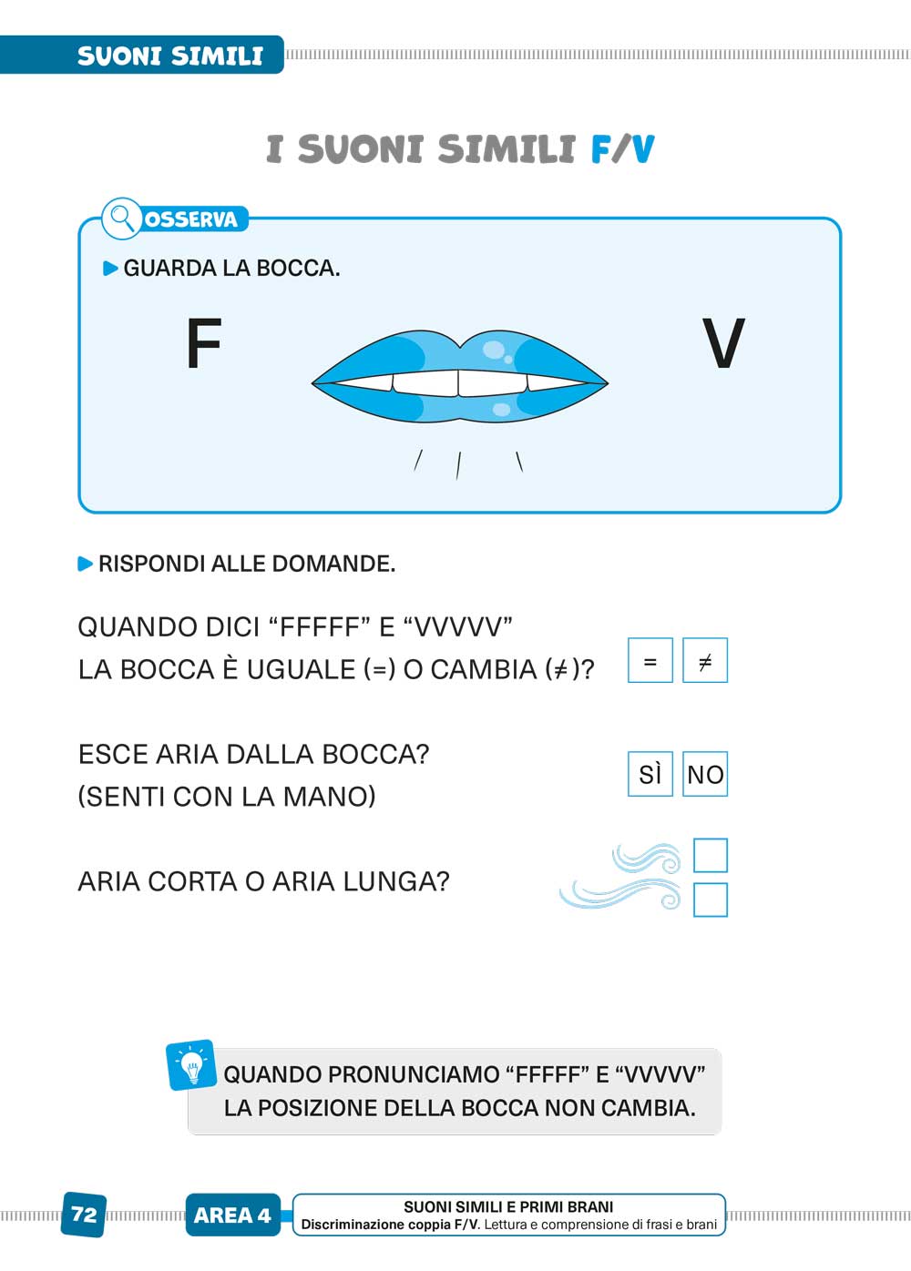Avvio alla lettoscrittura classe 1