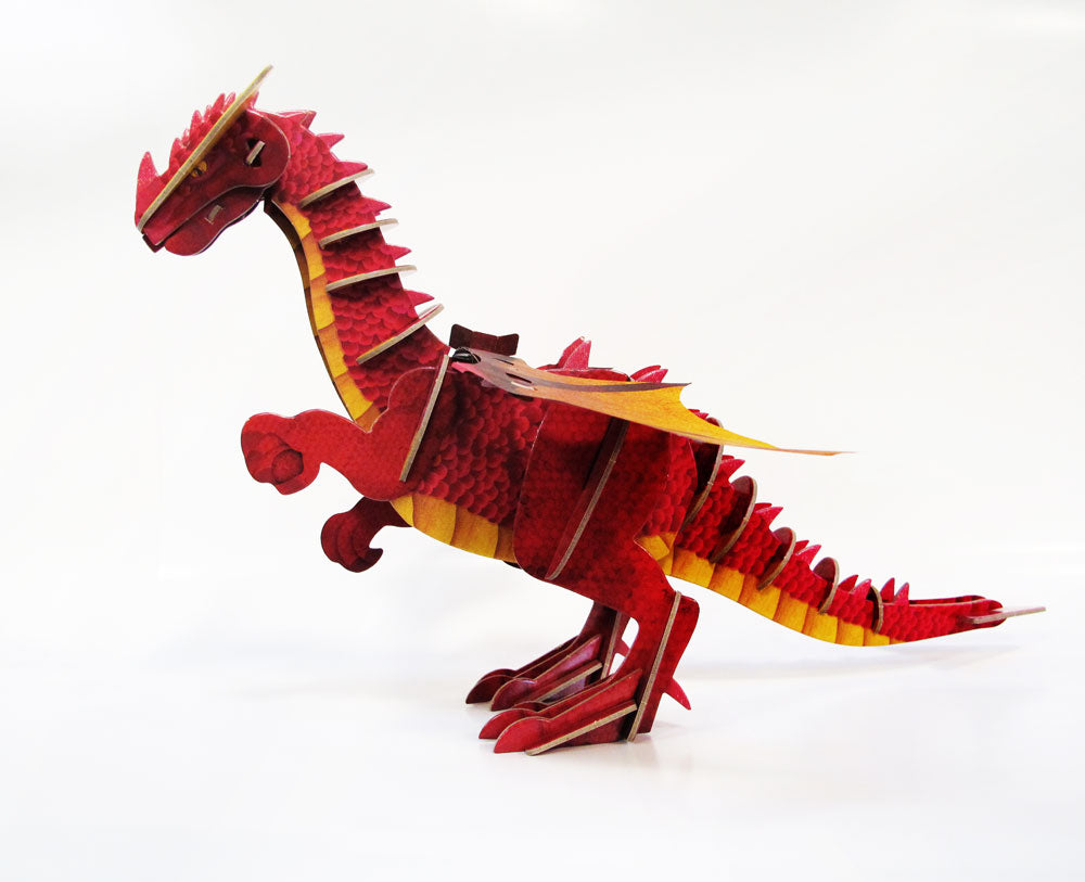 Costruisci il tuo drago. Libro+Modellino di 46 pezzi+motore