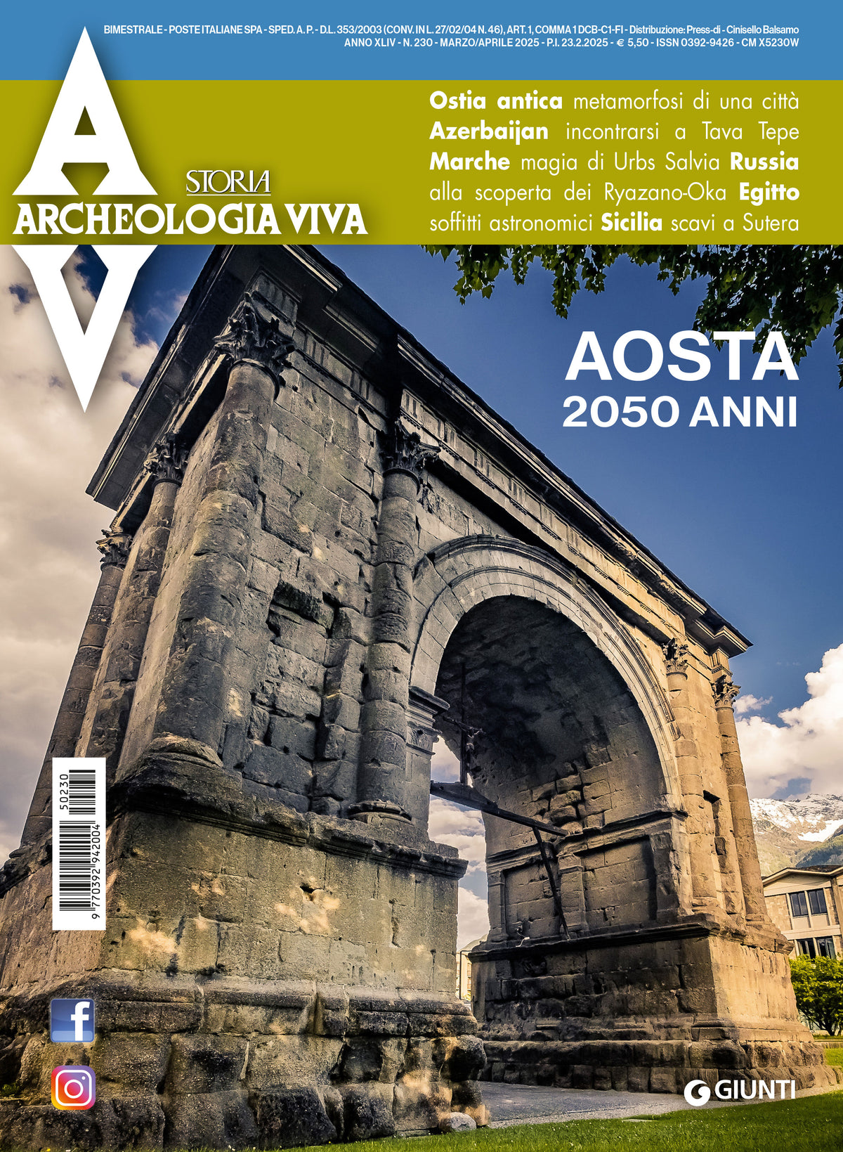 Archeologia Viva n. 230 - marzo/aprile 2025