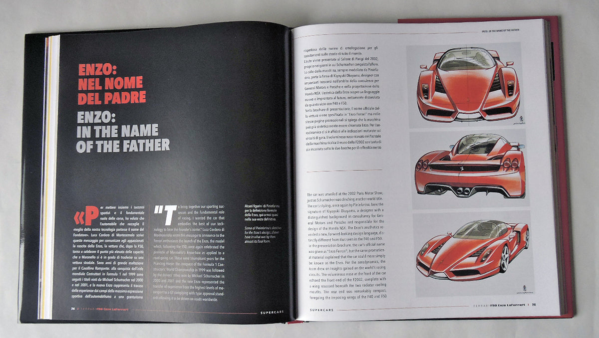 FERRARI F50 - Enzo - LaFerrari (ed. ita-ing). F50 - Enzo - LaFerrari