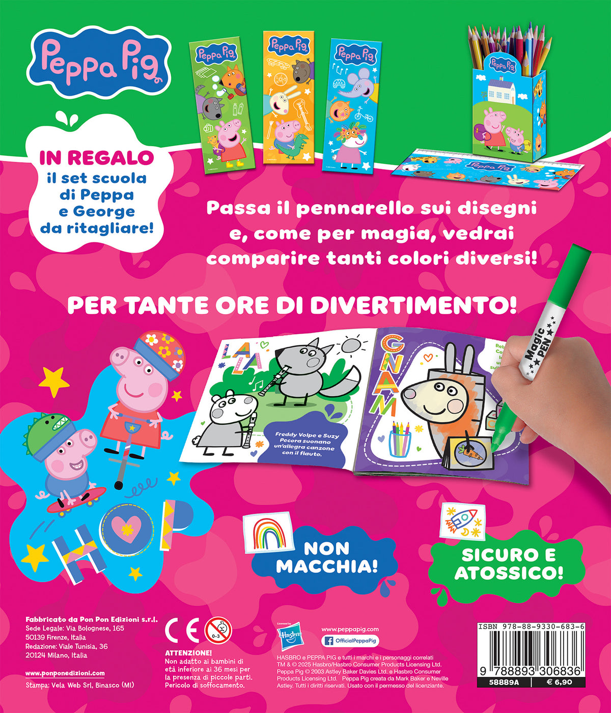 Albo magico. Peppa Pig. Tutti a scuola!