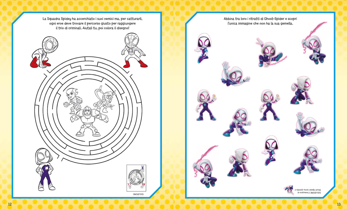 Spidey Il Tuttolibro delle sfide. Enigmistica, storie, passatempi per un divertimento senza fine!