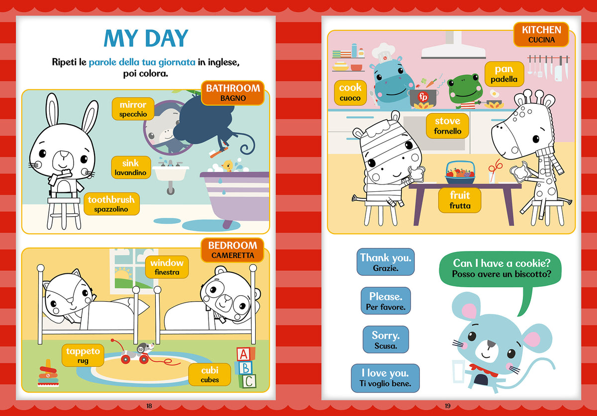 Pronti per la scuola. Prime parole in inglese. Fisher Price