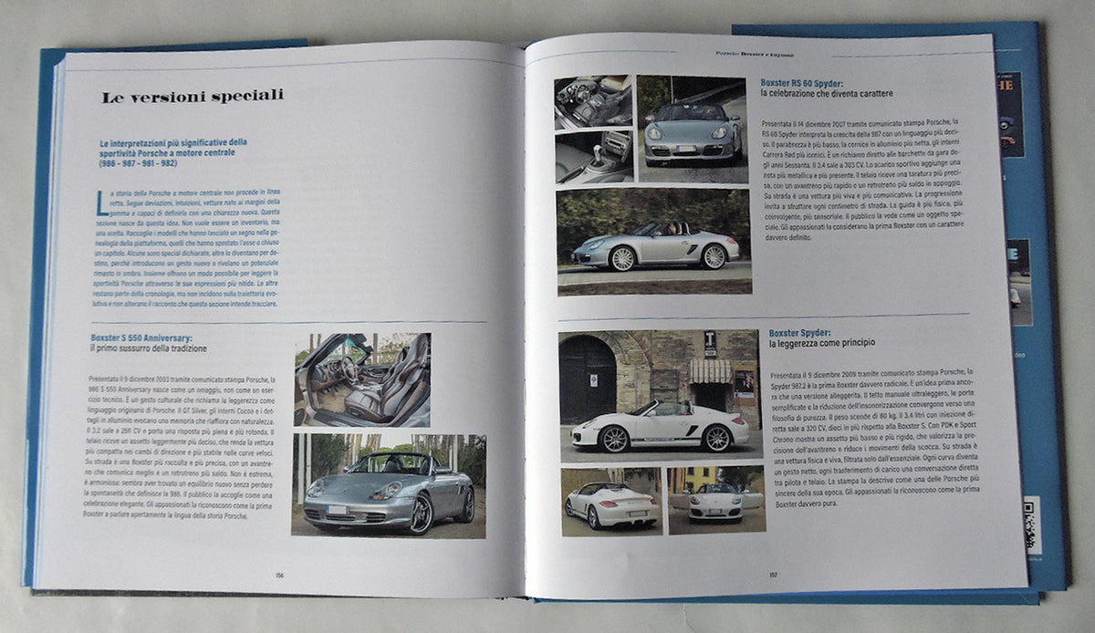 PORSCHE BOXSTER e CAYMAN Storia, tecnica e modelli. Storia, tecnica e modelli