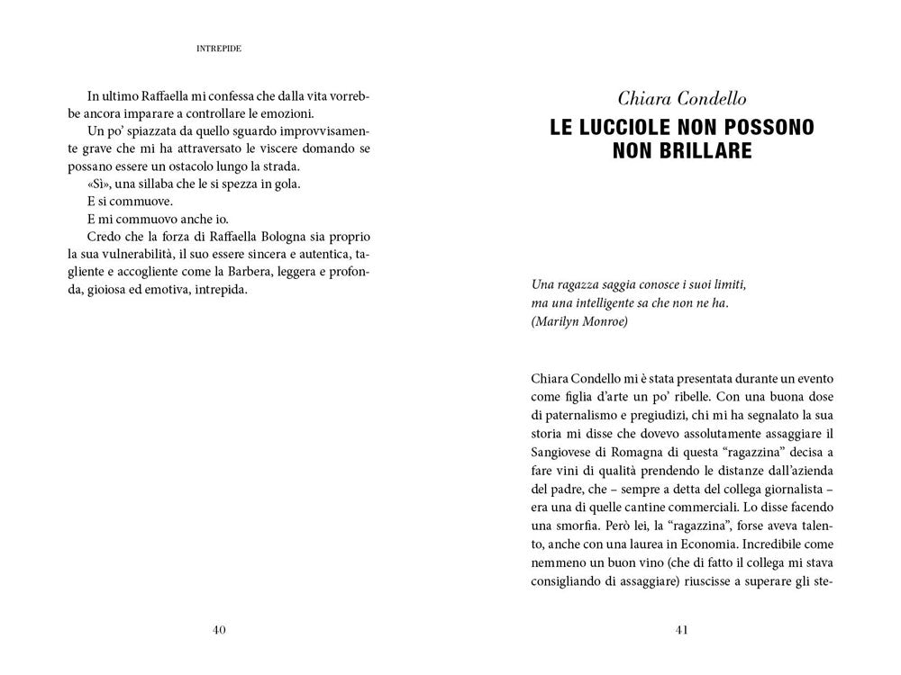 Intrepide. Storie di donne, vino e libertà