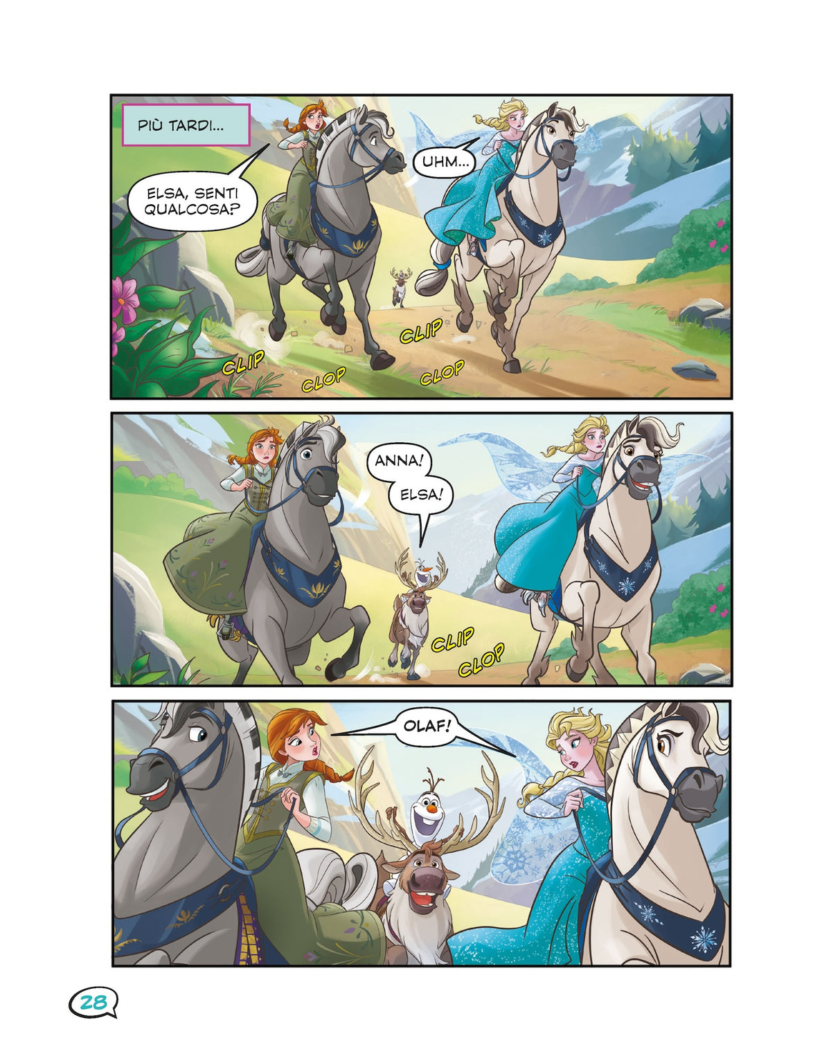 Frozen Prime letture a fumetti!. Impara a leggere con le storie a fumetti!