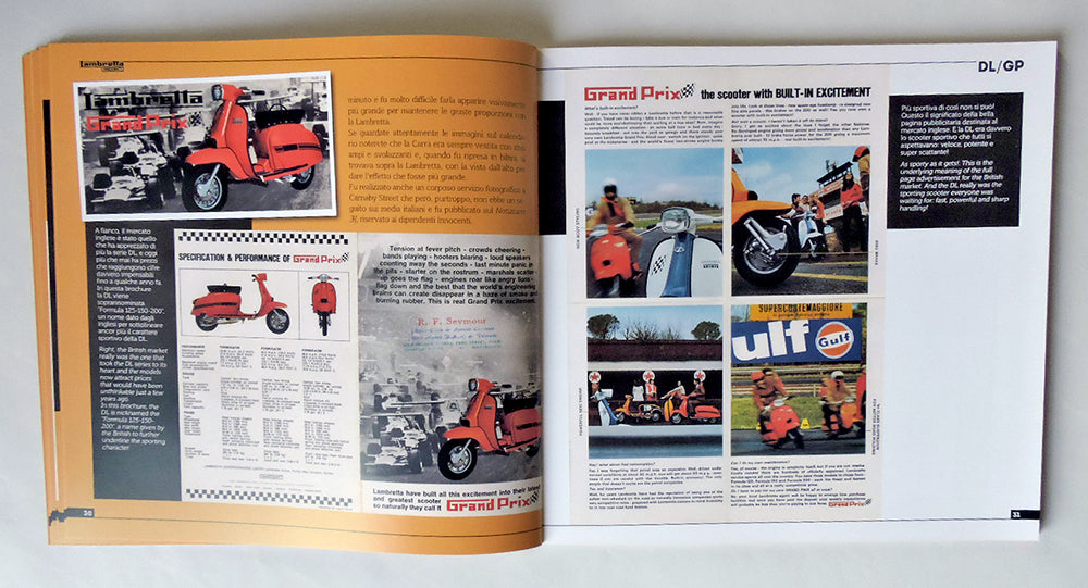LAMBRETTA DL/GP. Storie Modelli e documenti/History, models and documents