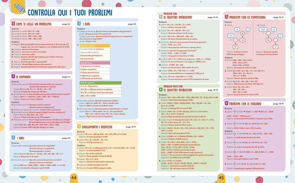 Il quaderno dei problemi di matematica classe 5. Quaderno dei problemi di matematica classe 5