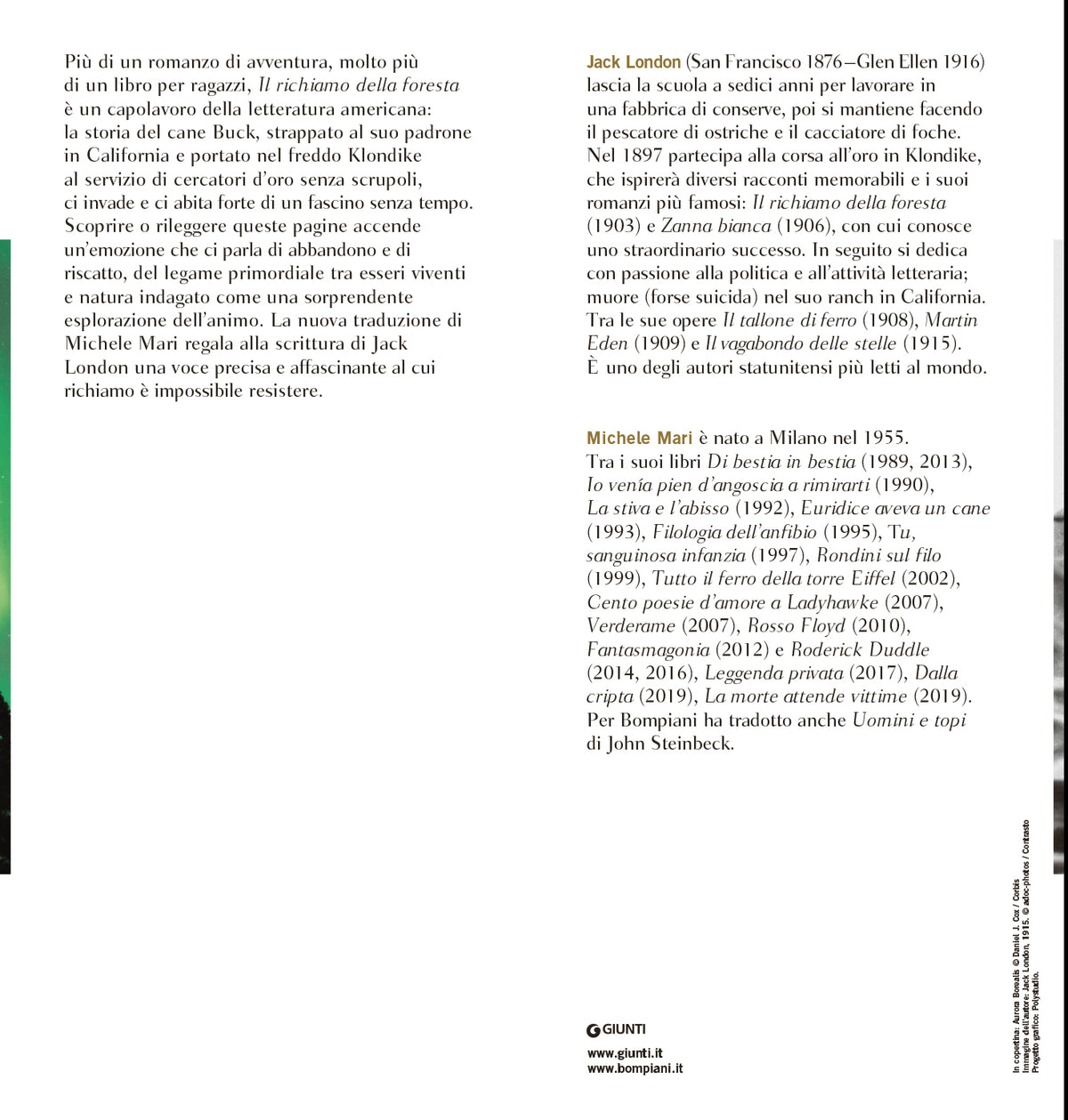 Il richiamo della foresta. Nuova traduzione di Michele Mari