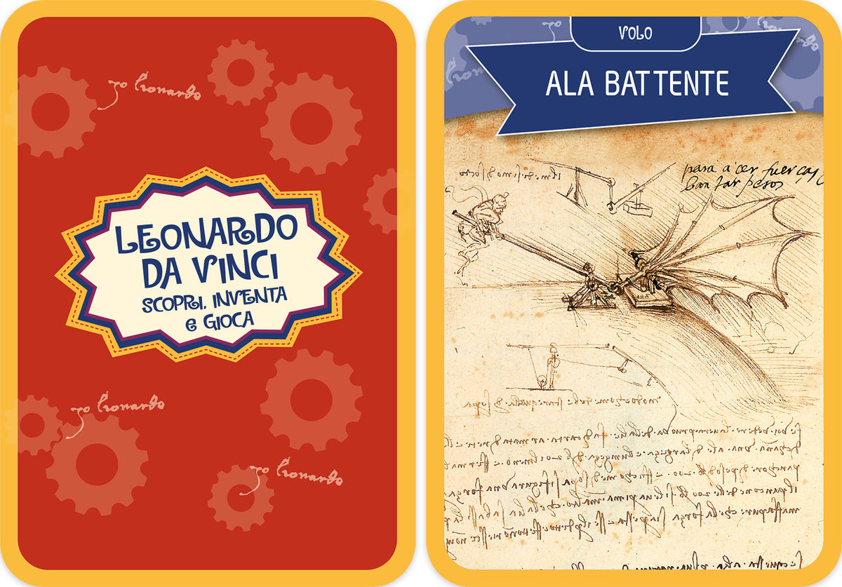 Leonardo da Vinci. Scopri inventa gioca