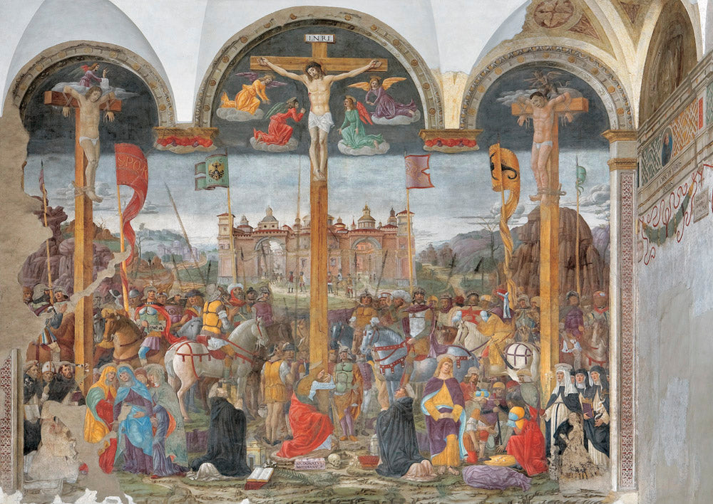 Crocifissione di Montorfano - cartolina