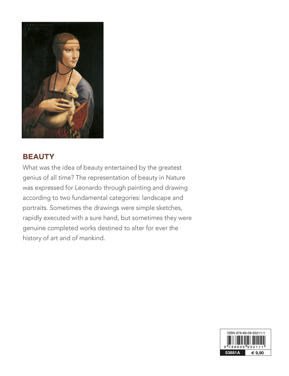 Beauty. Leonardo da Vinci. Artist / scientist