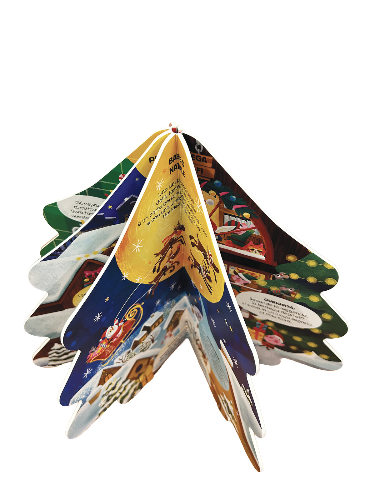 Natale. Il mio primo libro albero di Natale