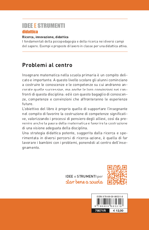 Problemi al centro. Matematica senza paura