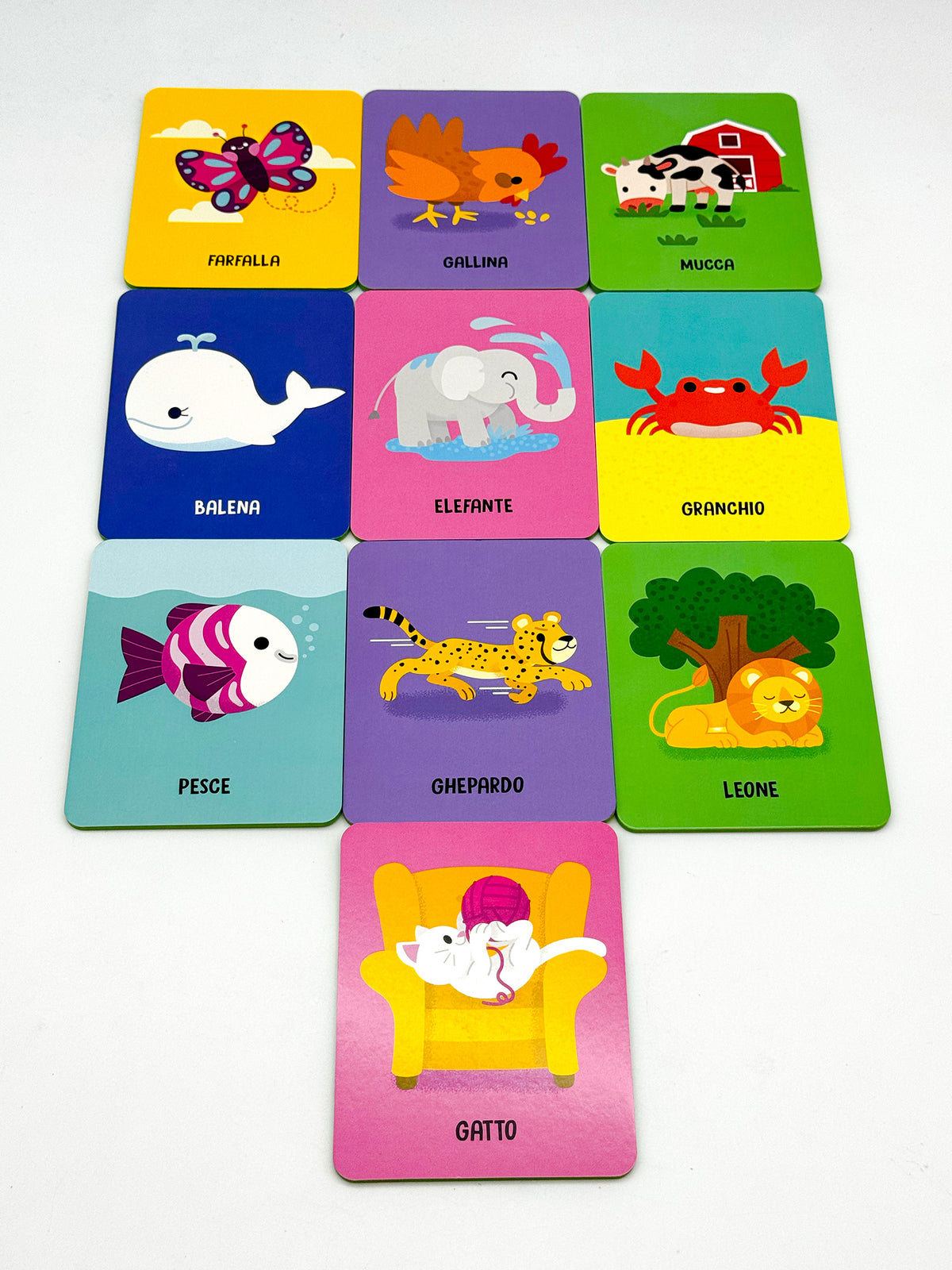 Baby Cards. Animali. 10 carte per giocare e imparare