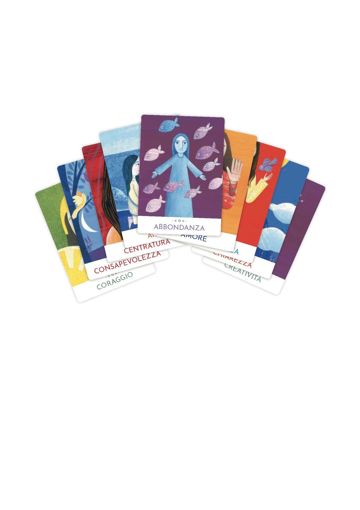 Le carte di Yogananda – Cofanetto con carte e libretto. 40 carte illustrate per la guida supercosciente