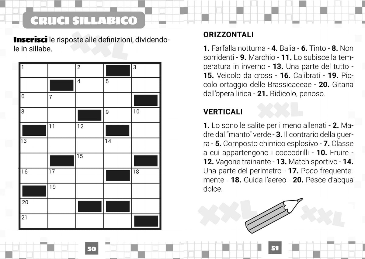 Enigmistica XXL. Grandi giochi da fare senza occhiali