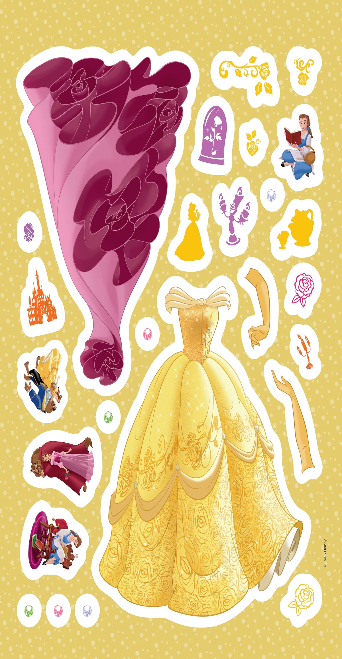 Disney Princess Vesti la moda - Staccattacca&colora Special