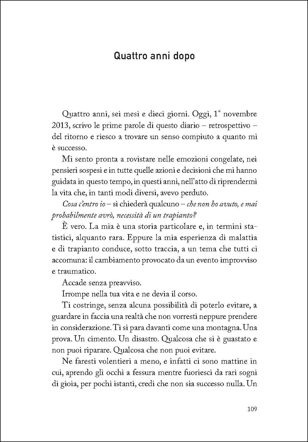Tra due vite. L'attesa, il trapianto, il ritorno