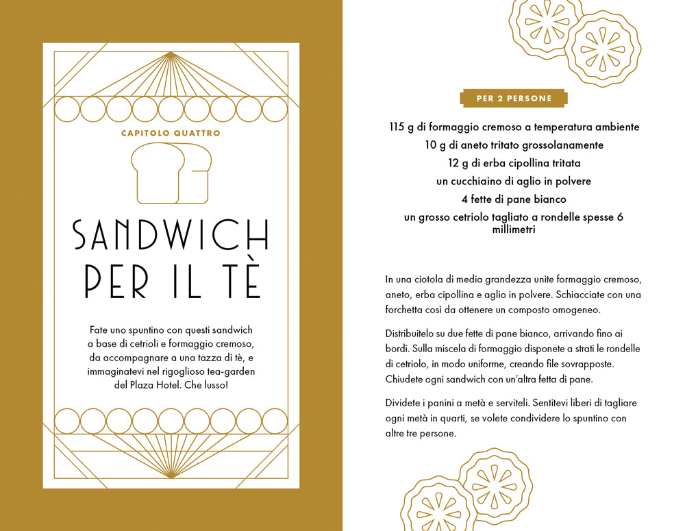 IL GRANDE GATSBY. COOK THE BOOK