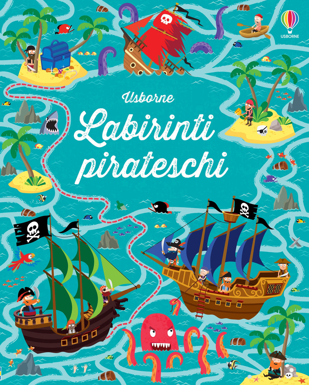 Labirinti pirateschi. Ediz. illustrata