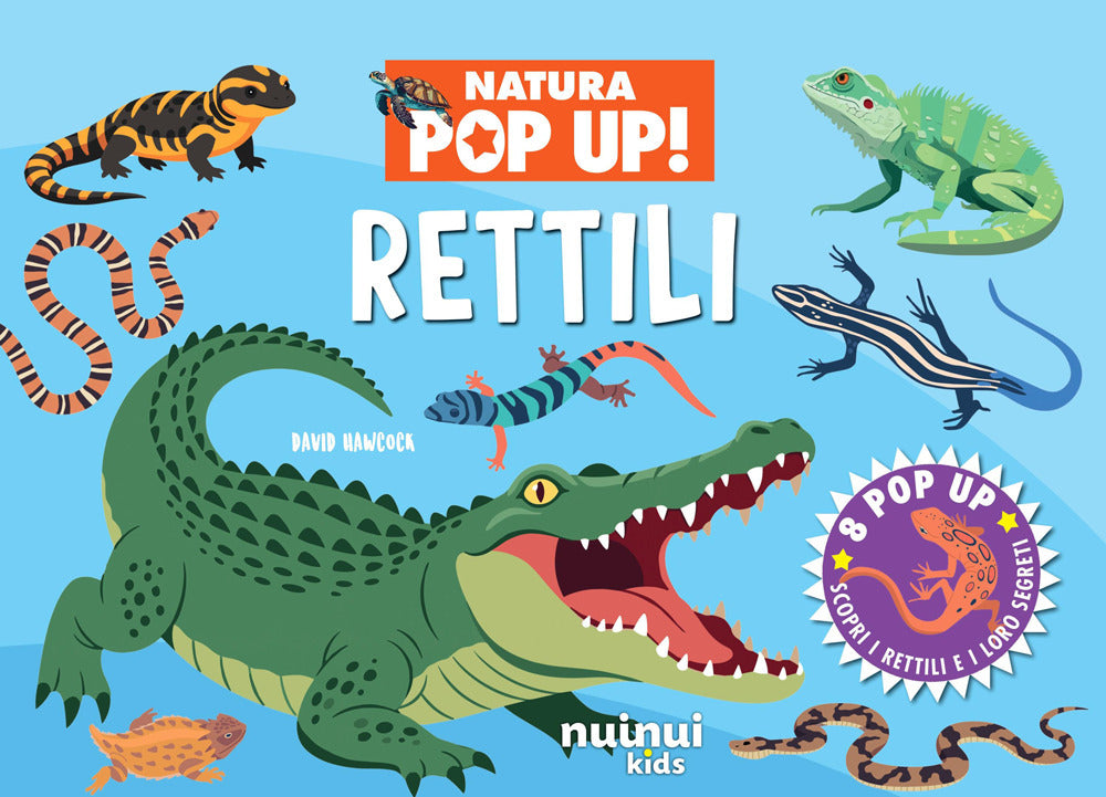 Rettili. Natura pop up