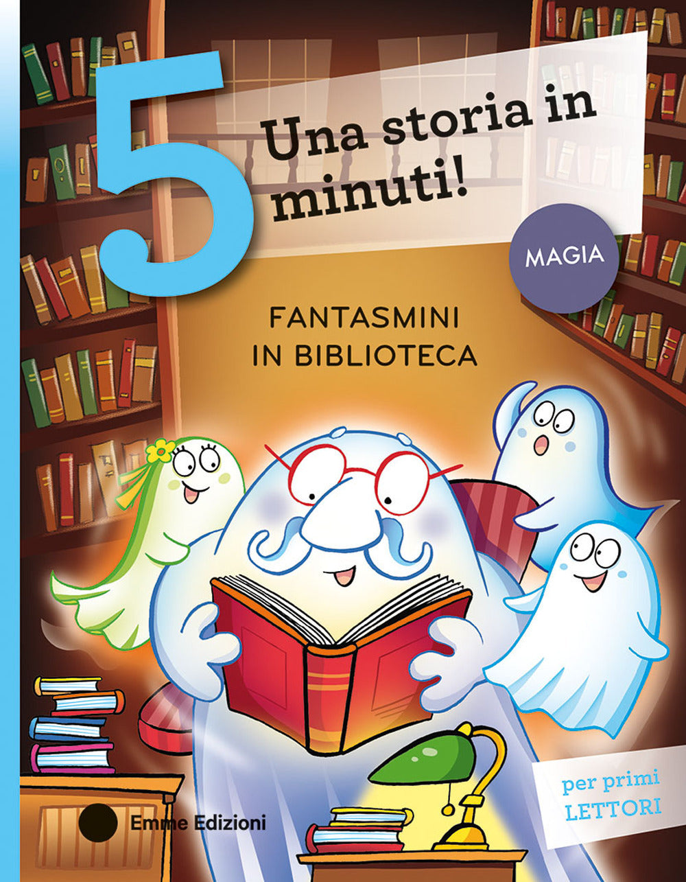 Fantasmini in biblioteca. Stampatello maiuscolo