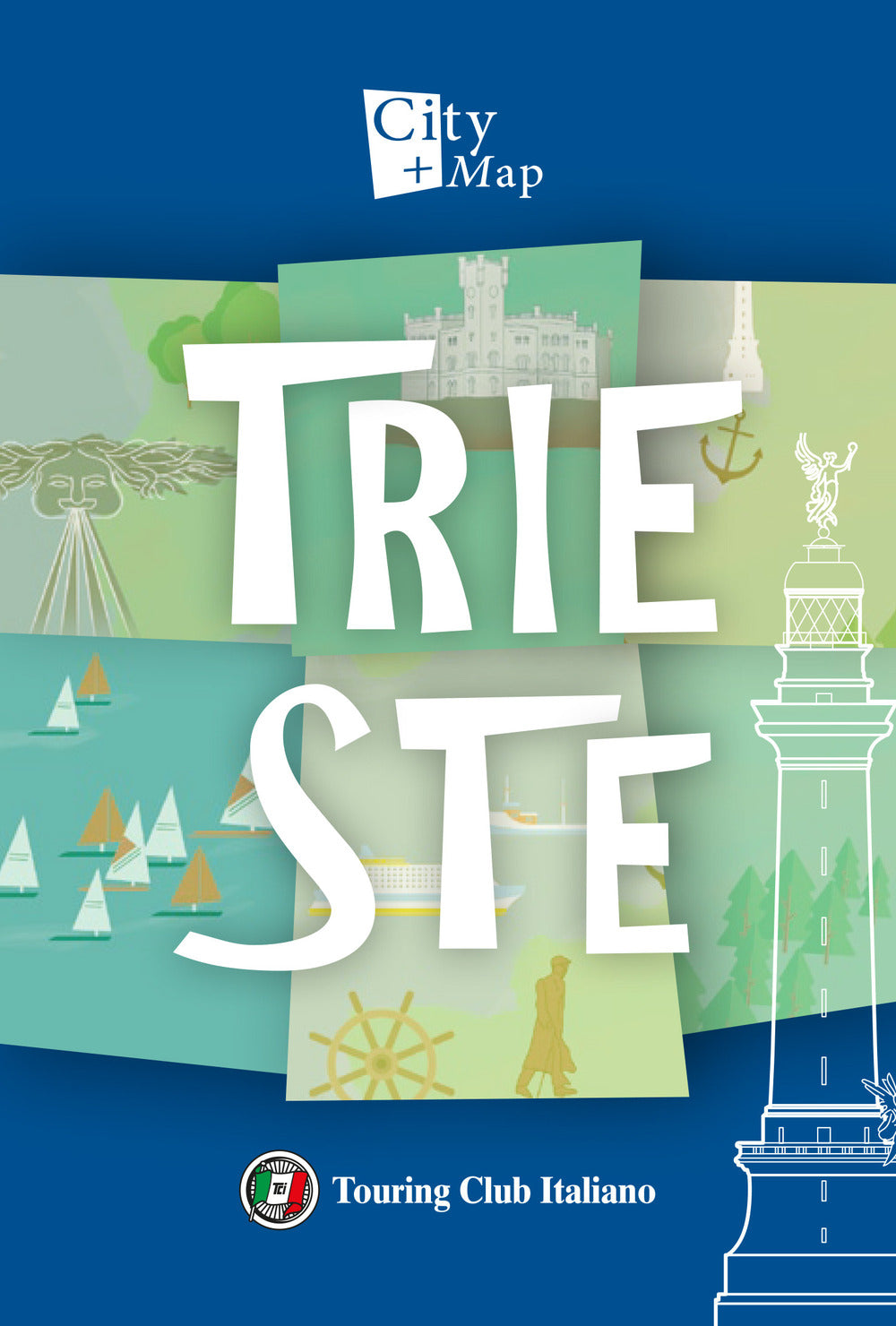 Trieste. Con Carta geografica ripiegata.