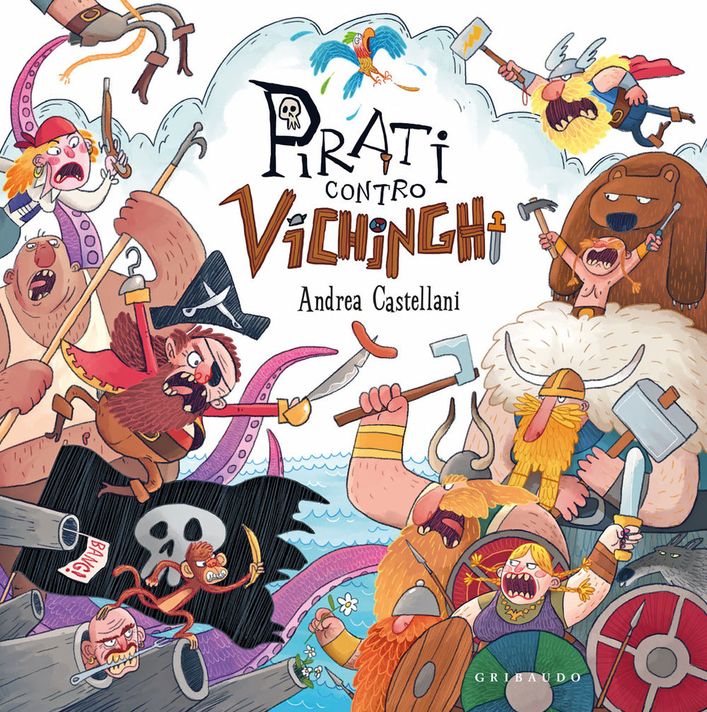 Pirati contro vichinghi. Ediz. a colori.