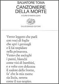 Canzoniere della morte.