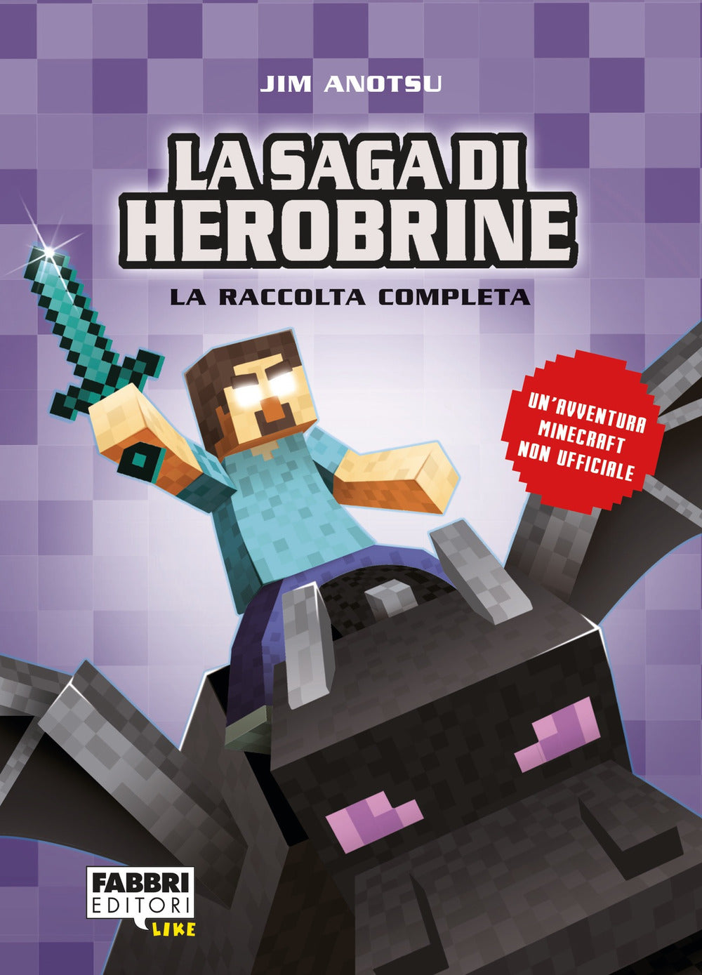 La saga di Herobrine: La spada di diamante-Il drago nero-L'attacco del male-Lo scontro finale.