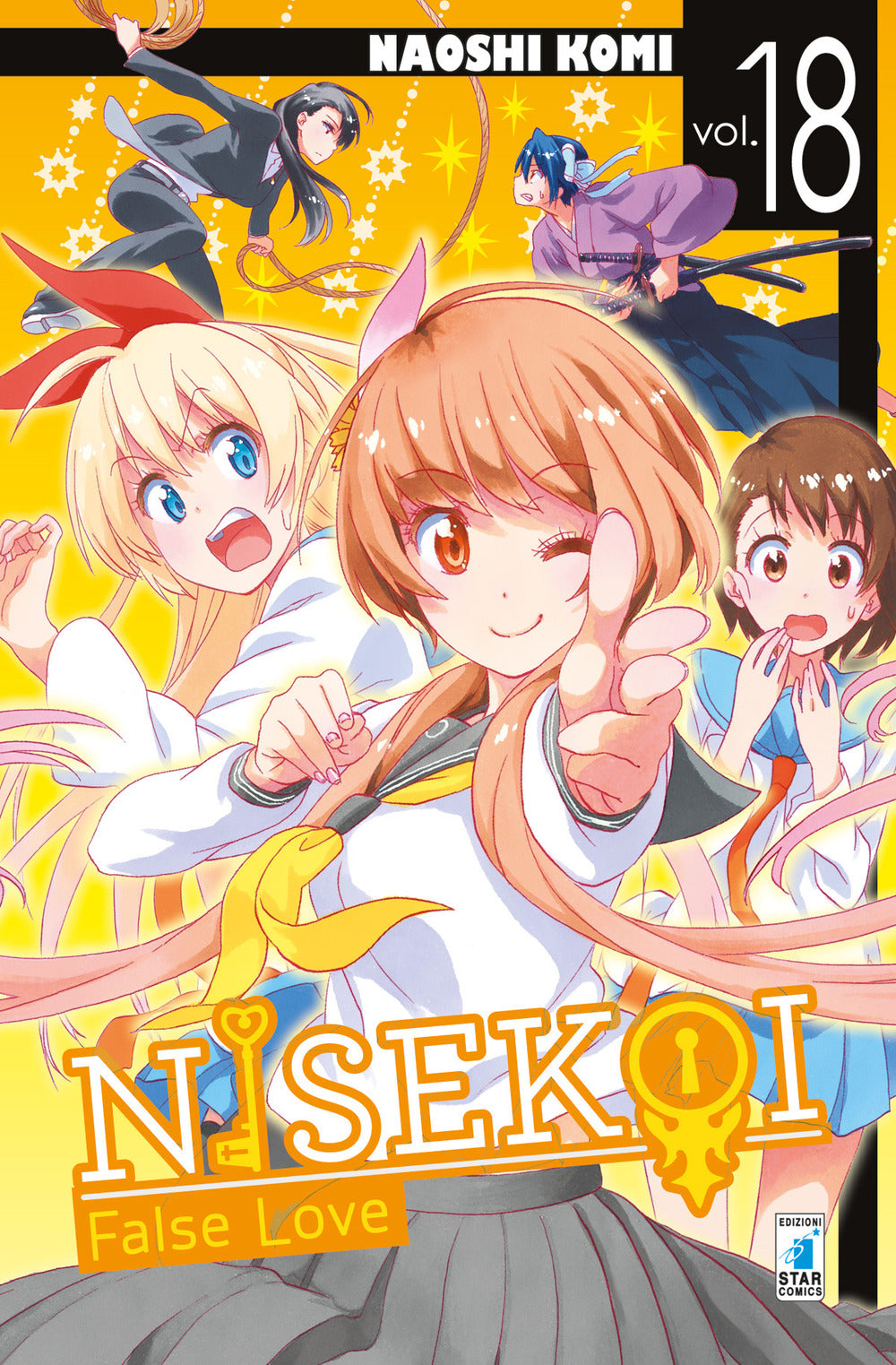 Nisekoi. False love. Vol. 18.