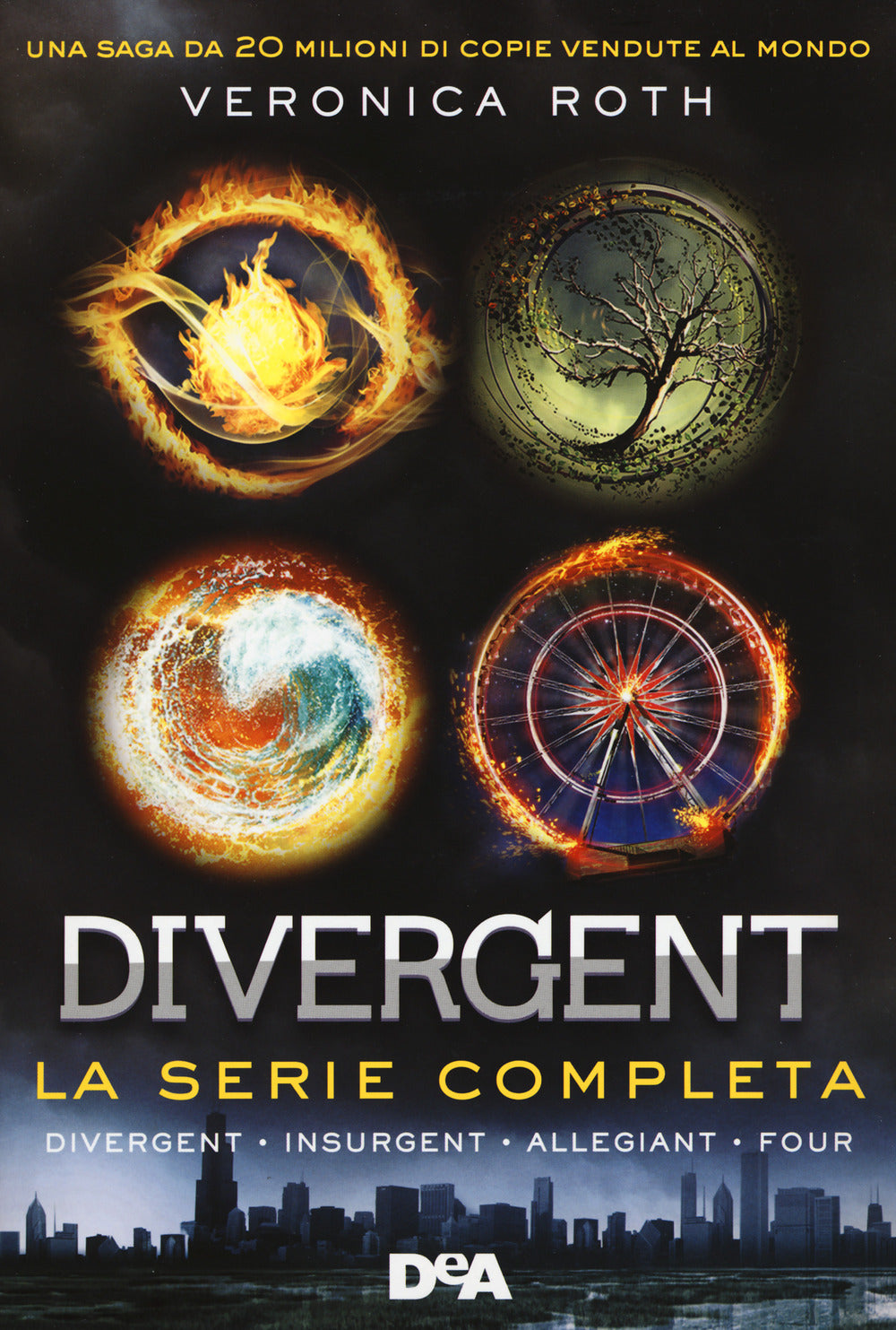 Divergent. La serie: Divergent-Insurgent-Allegiant-Four.