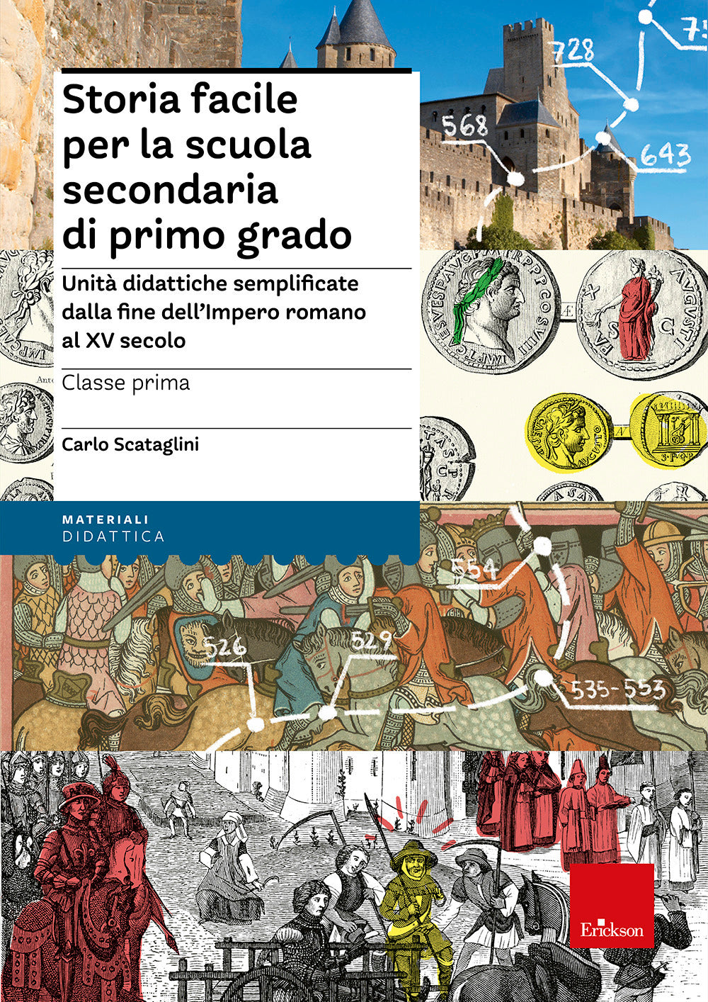 Storia facile per la scuola secondaria di primo grado. Unità didattiche semplificate dalla fine dell'Impero romano al XV secolo.