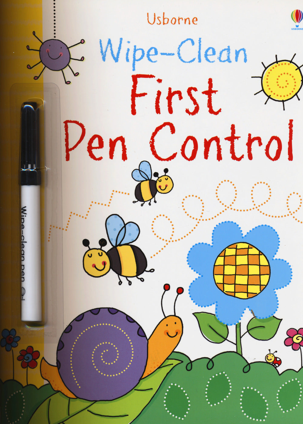 First pen control. Wipe-clean. Ediz. a colori. Con pennarello cancellabile.
