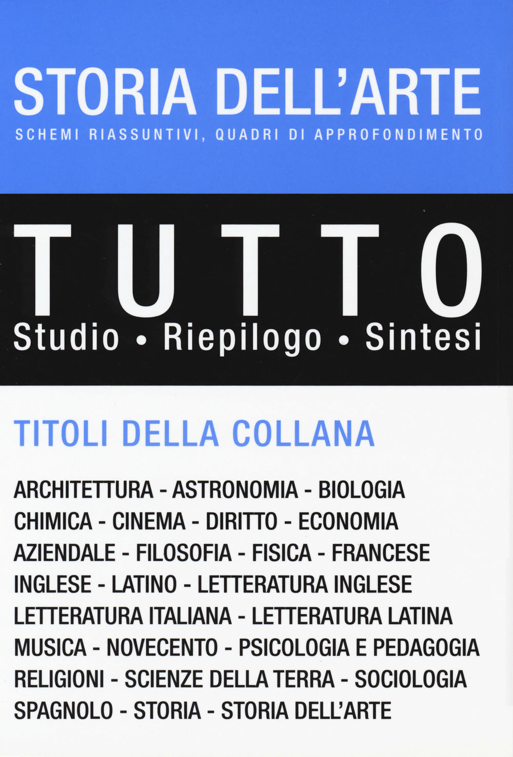 Tutto storia dell'arte.