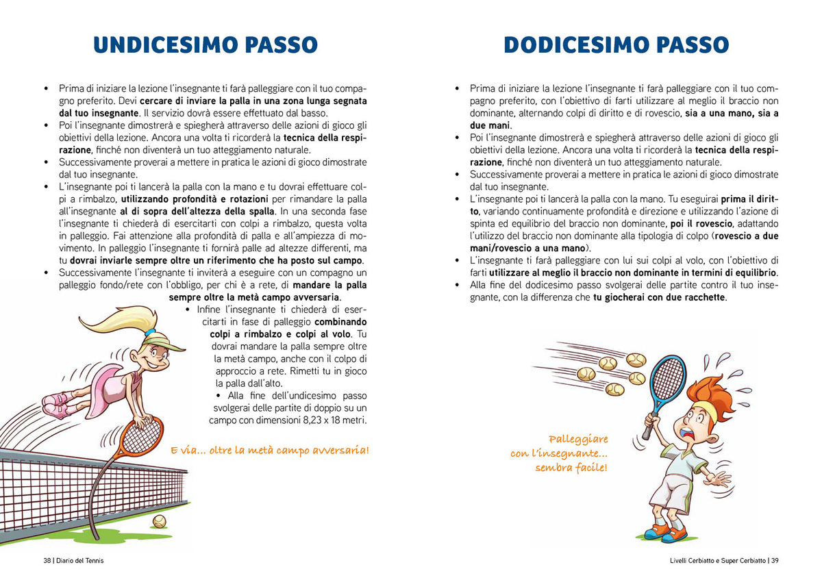 Diario del Tennis livello Cerbiatto