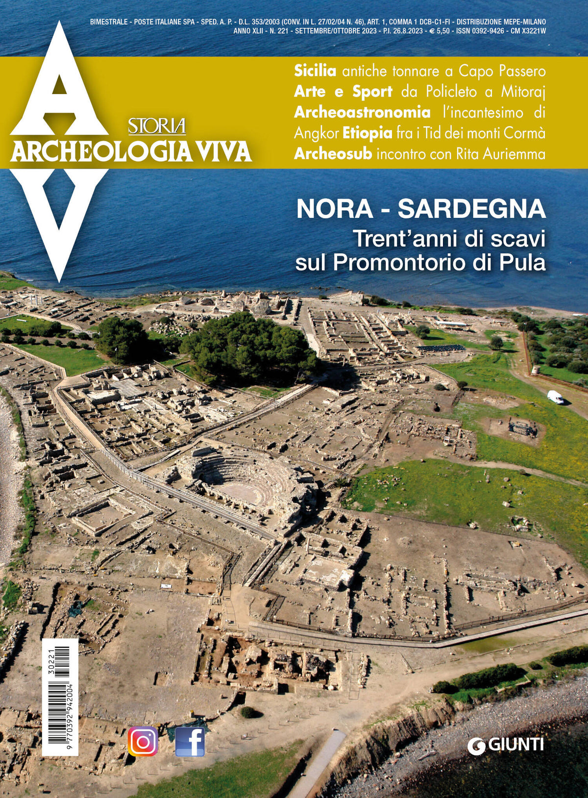 Archeologia Viva n. 221 - settembre/ottobre 2023