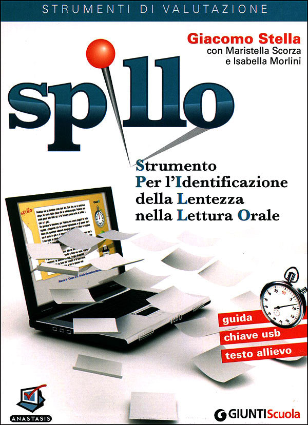 SPILLO: Kit Scuola 1.500 somministrazioni. Guida, chiave USB, testo allievo