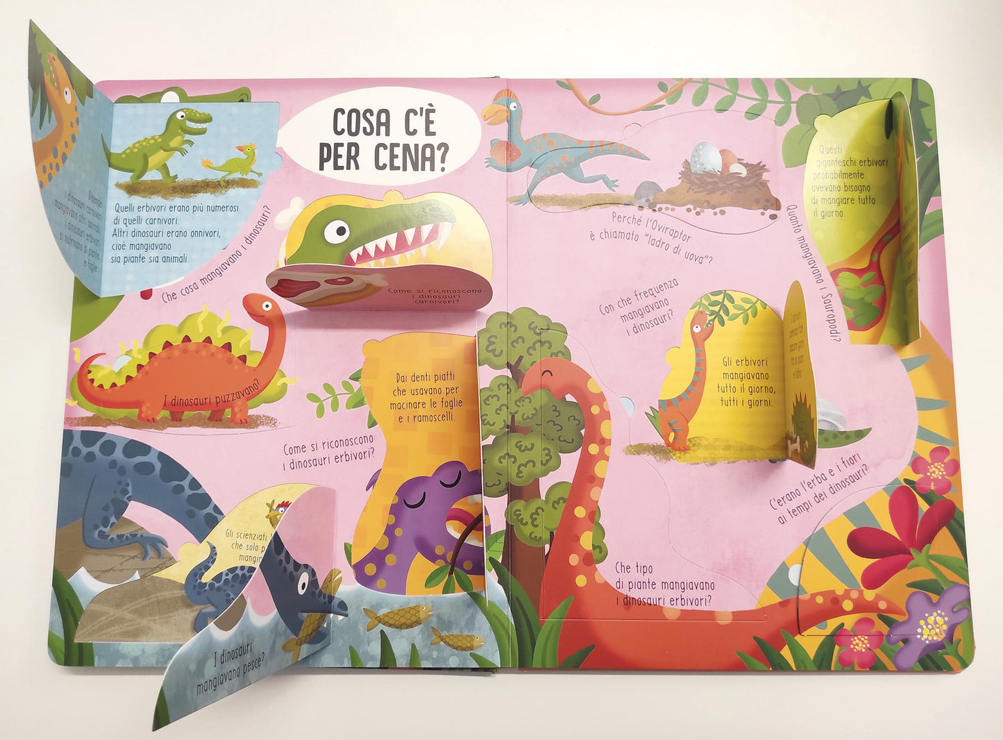 Dinosauri. Solleva le alette e trova le risposte!
