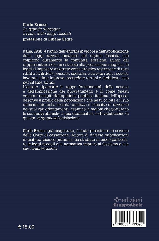 La grande vergogna. L'Italia delle leggi razziali