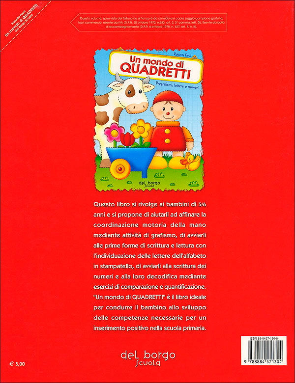 Un mondo di quadretti. Pregrafismi, lettere e numeri