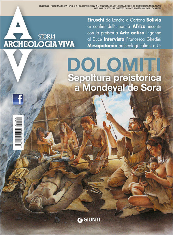 Archeologia Viva n. 166 - luglio/agosto 2014. Rivista bimestrale