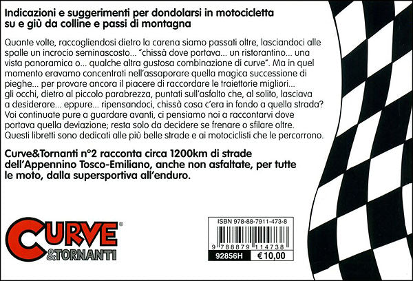 Curve e tornanti - N. 2. Appennino Tosco-Emiliano - Nuova edizione